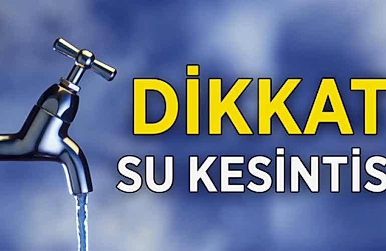 Ankara’da Su Alarmı! 9 İlçede 30 Saati Aşan Kesintiler Yaşanacak
