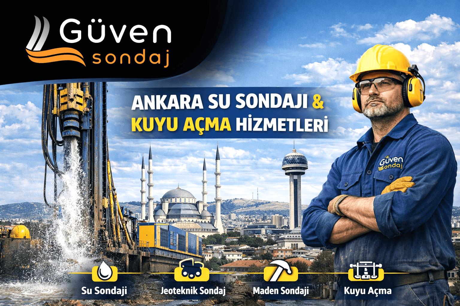 Eskişehir Sondaj Firmaları: GÜVEN SONDAJ ile Profesyonel ve Güvenilir Hizmetler