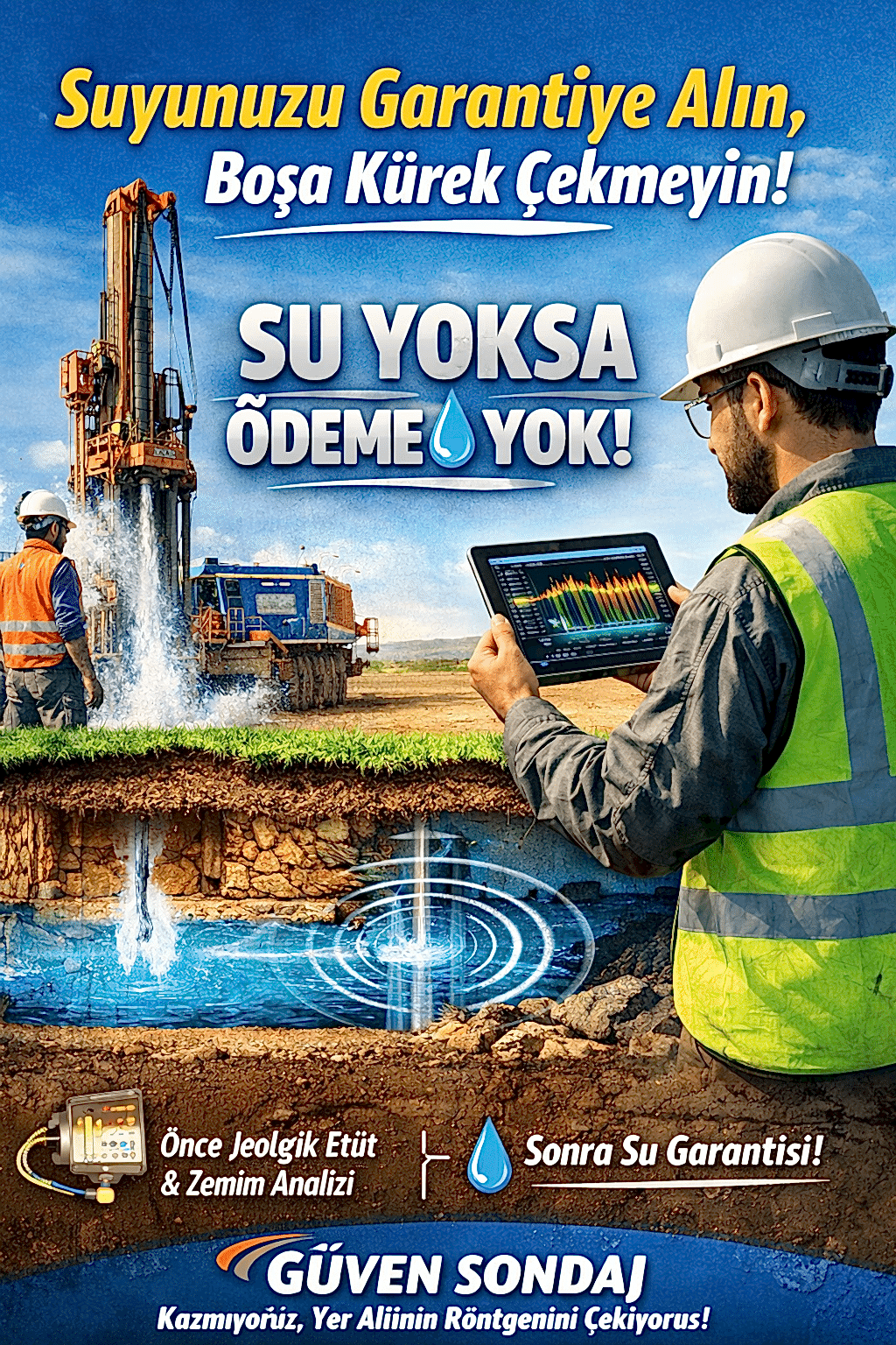 1 Metre Sondaj Kaç TL?