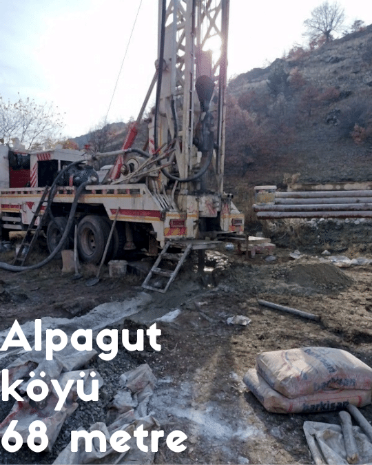 Alpagut köyü 68 metre